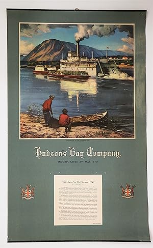 Hudson's Bay Company Calendar, "Grand Falls, Labrador"