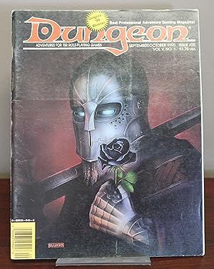 Seller image for Dungeon Magazine, September / October 1990, Issue #25, Volume 5, No. 1 for sale by Spellbinder Books