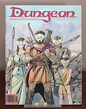 Immagine del venditore per Dungeon Magazine, January / February 1990, Issue #21, Vol. 4, No. 3 venduto da Spellbinder Books