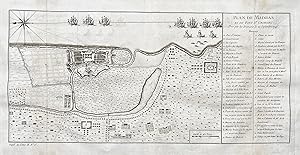 "Plan de Madras et du Fort St. Georges" - Fort St. George Chennai Tamil Nadu India Indien Inde