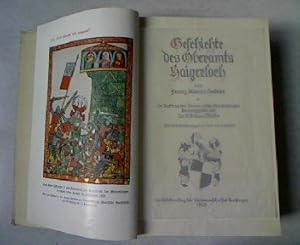 Seller image for Geschichte des Oberamts Haigerloch. Mit 264 Abbildungen und 5 Karten. for sale by PlanetderBuecher