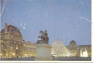 Bild des Verkufers fr Postal 50073: PARIS - La Pyramide. Museo del Louvre zum Verkauf von EL BOLETIN