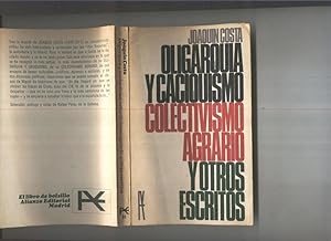 Imagen del vendedor de Oligarquia y caciquismo, Colectivismo agrario y otros escritos a la venta por El Boletin