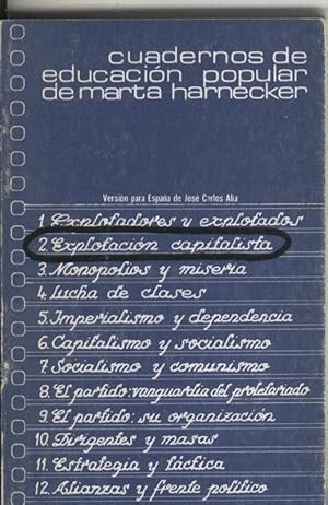 Imagen del vendedor de Explotacion capitalista a la venta por El Boletin