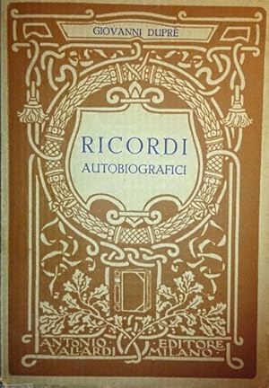 Seller image for Ricordi autobiografici. for sale by FIRENZELIBRI SRL