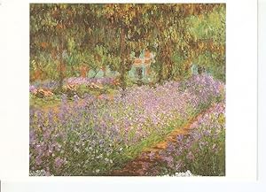 Immagine del venditore per Postal 042163 : Monet Claude. Le jardin de lartiste a Giverny 1900 venduto da EL BOLETIN