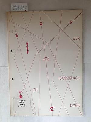 Image du vendeur pour Der Grzenich zu Kln 1437-1955 : (Von A-Z) : mis en vente par Versand-Antiquariat Konrad von Agris e.K.