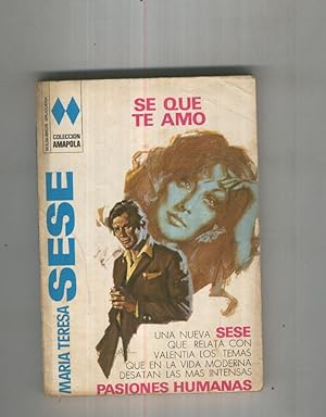 Seller image for Se que te amo for sale by El Boletin