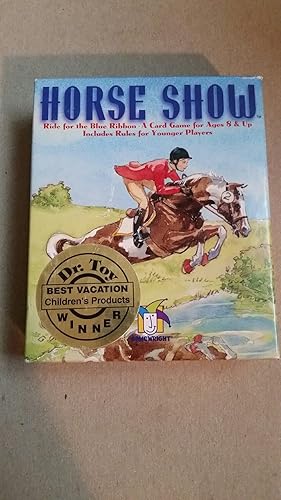 Bild des Verkufers fr Horse Show: The Ride for the Blue Ribbon Card Game with Cards zum Verkauf von Bargain Treasures