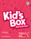 Kid's Box New Generation English for Spanish Speakers Level 1 Activity Book with Home Booklet and...