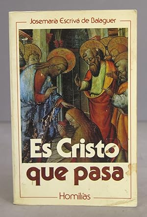 Bild des Verkufers fr Es Cristo que pasa. Escriv de Balaguer zum Verkauf von EL DESVAN ANTIGEDADES