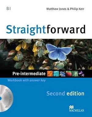 Imagen del vendedor de Straightforward 2nd Edition Pre-Intermediate Level Workbook with key & CD Pack a la venta por moluna