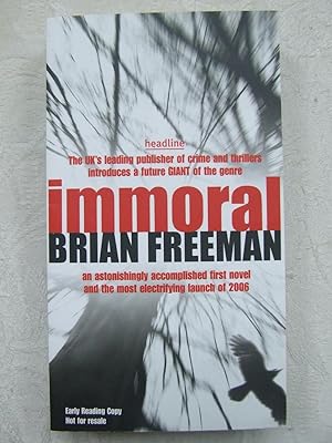 Seller image for Immoral for sale by Harris & Harris Books