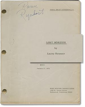 Immagine del venditore per Lost Horizon (Original screenplay for the 1973 film) venduto da Royal Books, Inc., ABAA