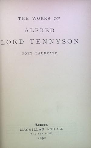 Bild des Verkufers fr The Works of Alfred Lord Tennyson. zum Verkauf von books4less (Versandantiquariat Petra Gros GmbH & Co. KG)