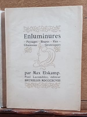 Image du vendeur pour Enluminures. Paysages - Heures - Vies - Chansons - Grotesques. mis en vente par Librairie L'Abac / Gimmic SRL