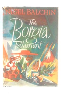 Bild des Verkufers fr The Borgia Testament zum Verkauf von World of Rare Books
