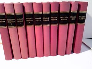 Konvolut: 10 Bände (von11) Dichtung der Antike Standard Klassiker Ausgabe.