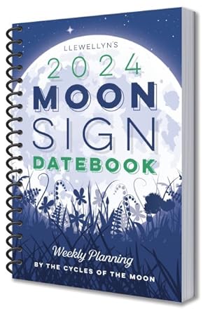 Image du vendeur pour Llewellyn's Moon Sign 2024 Datebook : Weekly Planning by the Cycles of the Moon mis en vente par GreatBookPrices