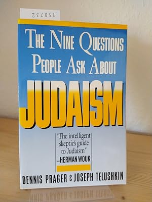 Immagine del venditore per The nine questions people ask about Judaism. [By Dennis Prager & Joseph Telushkin]. Foreword by Hermann Wouk. venduto da Antiquariat Kretzer