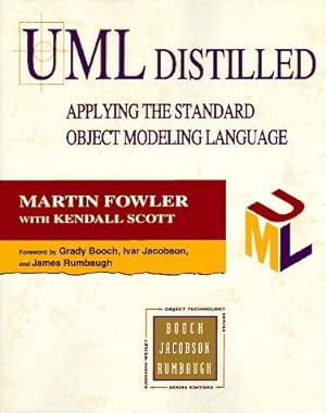 Bild des Verkufers fr UML Distilled: Applying the Standard Object Modelling Language (Addison-Wesley Object Technology Series) zum Verkauf von Antiquariat Buchhandel Daniel Viertel