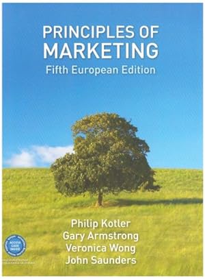 Seller image for Principles of Marketing for sale by Antiquariat Buchhandel Daniel Viertel