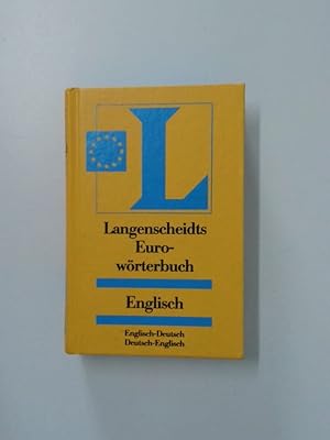 Bild des Verkufers fr Langenscheidts Eurowrterbuch Englisch englisch-deutsch, deutsch-englisch zum Verkauf von Antiquariat Buchhandel Daniel Viertel