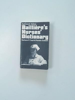 Seller image for Nurses' Dictionary for sale by Antiquariat Buchhandel Daniel Viertel