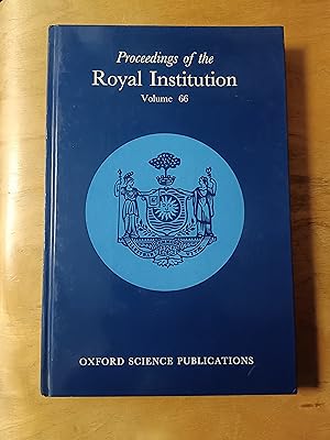 Seller image for Royal Institution of Great Britain: v.66: Proceedings (Proceedings of the Royal Institution of Great Britain) for sale by Books and Artefacts