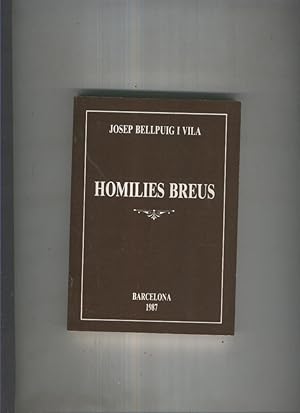 Image du vendeur pour Homilies breus mis en vente par El Boletin