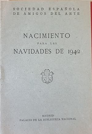 NACIMIENTO PARA LAS NAVIDADES DE 1942.