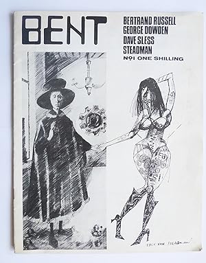 Image du vendeur pour Bent 1 (Bent Magazine No. 1, 1964) includes cover and early work by Ralph Steadman mis en vente par Roe and Moore