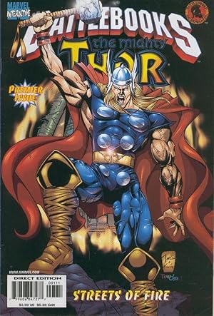 Imagen del vendedor de THOR BATTLEBOOK: Streets of Fire (With Battle-Card) a la venta por El Boletin