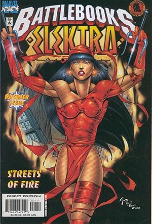 Imagen del vendedor de ELEKTRA BATTLEBOOK: Streets of Fire, (With Battle-Card) a la venta por El Boletin