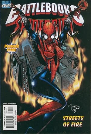 Imagen del vendedor de SPIDER-GIRL BATTLEBOOK: Streets of Fire, (With Battle-Card) a la venta por El Boletin