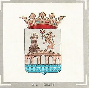 Seller image for CROMO no 201. Escudo de Orense for sale by EL BOLETIN