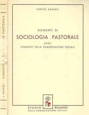 Immagine del venditore per Elementi di sociologia pastorale sugli strumenti della comunicazione sociale venduto da Biblioteca di Babele