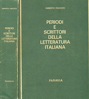 Immagine del venditore per Periodi e scrittori della letteratura italiana venduto da Biblioteca di Babele