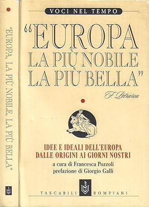 Bild des Verkufers fr Europa, la pi giovane, la pi bella zum Verkauf von Biblioteca di Babele