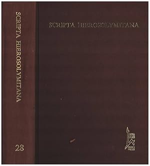 Imagen del vendedor de Scripta Hierosolymitana VOL XXVIII- 1982 Egyptological Studies a la venta por Biblioteca di Babele