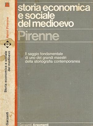 Immagine del venditore per Storia economica e sociale del medioevo venduto da Biblioteca di Babele