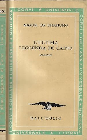 Seller image for L'ultima leggenda di Caino for sale by Biblioteca di Babele