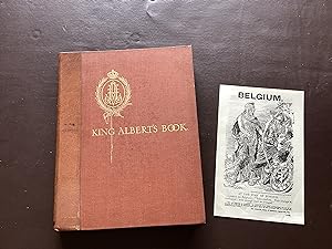 King Albert s Book t/w original Belgium s Fight For Freedom Leaflet 1914