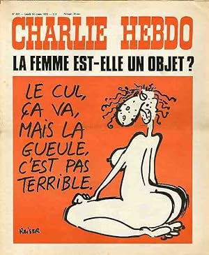"CHARLIE HEBDO N°227 du 24/3/1975" REISER : LA FEMME EST-ELLE UN OBJET ?
