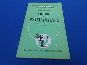 Image du vendeur pour Abrg de Psychanalyse mis en vente par Emmanuelle Morin