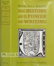 Seller image for The History and Power of Writing for sale by savehere619