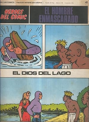 Immagine del venditore per El hombre enmascarado de Burulan numero 41: el dios del lago venduto da El Boletin