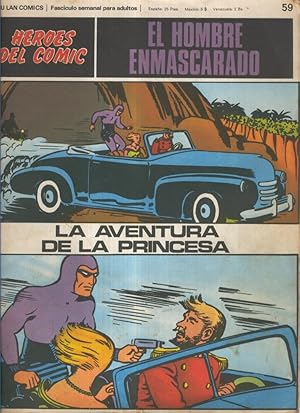 Imagen del vendedor de El hombre enmascarado de Burulan numero 59: La aventura de la princesa a la venta por El Boletin