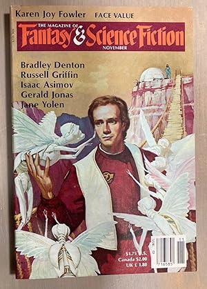 Seller image for The Magazine of Fantasy & Science Fiction) November 1986 for sale by biblioboy