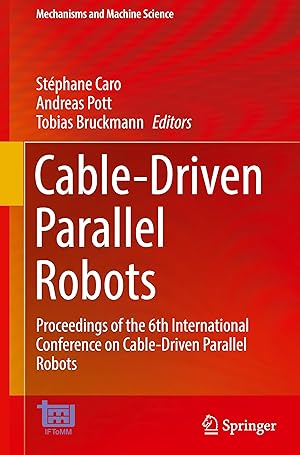 Immagine del venditore per Cable-Driven Parallel Robots venduto da moluna